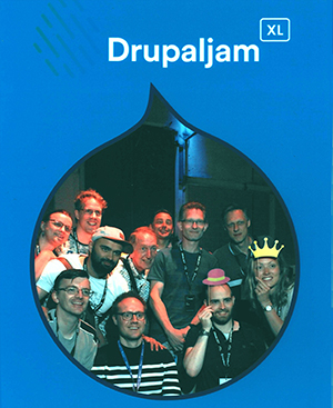 Webteam van DICTU op Drupaljam 